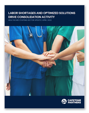 Healthcare Staffing April 2023